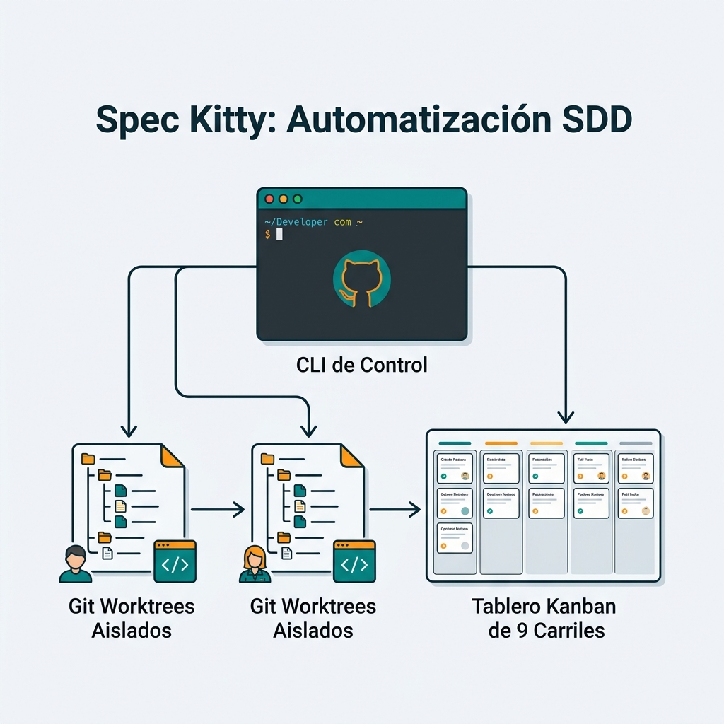 Spec Kitty: Desarrollo Impulsado por Especificaciones para Móvil