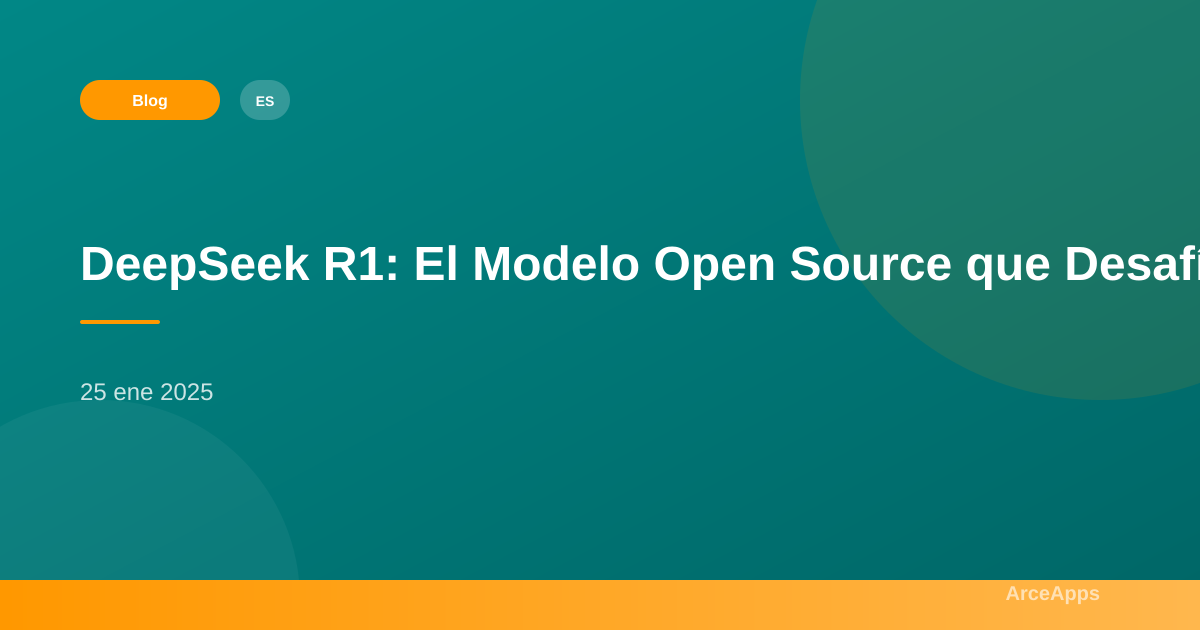 DeepSeek R1: El Modelo Open Source que Desafía a los Gigantes ...